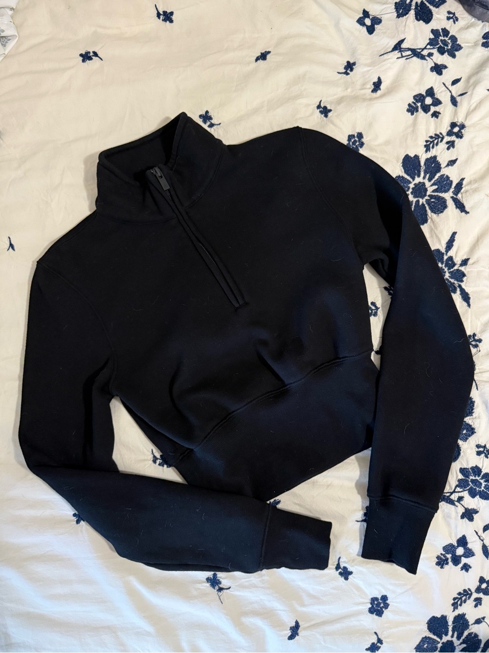 Aritzia Cozy Fleece Snug Hi-Rib 1/2 Zip Sweatshirt 👉ORIGINAL VERSION